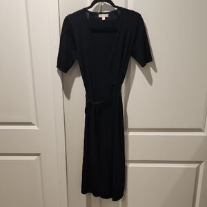 All:Row Knit Wrap Dress